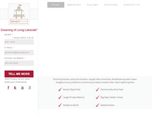 Tablet Screenshot of legacypointliving.com